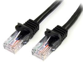 Tinklo kabelis StarTech 45PAT10MBK RJ-45, RJ-45, 10 m, juoda sp.