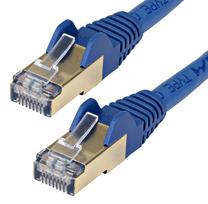 Tinklo kabelis StarTech 6ASPAT2MBL RJ-45, RJ-45, 2 m, mėlyna sp.