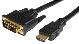 Kabelis StarTech HDMI To DVID Cable M/M HDMI A, DVI, 1 m, juoda sp.