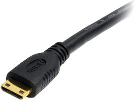 Kabelis StarTech Mini HDMI to HDMI Mini HDMI male, HDMI, 2 m, juoda sp.