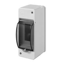 Modulinis skydas Elektroplast, virštinkinis, IP30, 2 mod., pilka sp.