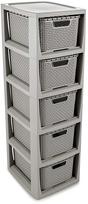 Vonios lentyna Branq Rattan, 29.5 cm x 80 cm x 24 cm, pilka sp.