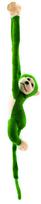 Pliušinis žaislas beždžionė Lean Toys, žalia sp., 80 cm
