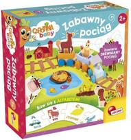 Žaislinis traukinys Lisciani Carotina Baby Childrens Train, įvairių spalvų