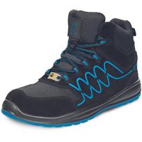 Darbo batai vyrams Cerva Raven Sporty S1P ESD SRC, be aulo, be pašiltinimo, mėlyna sp./juoda sp., 39 dydis