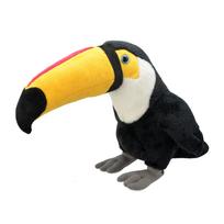 Pliušinis žaislas Wild Planet Toucan K8382, įvairių spalvų