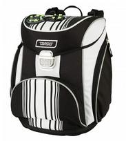 Mokyklinė kuprinė Target GT 26360, balta sp./juoda sp., 39 cm x 21 cm x 30 cm