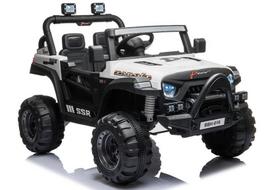 Vaikiškas elektromobilis Lean Toys BBH-016, balta sp.