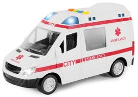 Žaislinis greitosios pagalbos automobilis City Service Rescue 48929, balta sp.