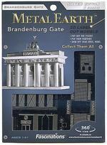 3D dėlionė Metal Earth Brandenburg Gate MMS025, 6.1 cm x 3 cm, sidabro sp.