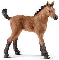 Žaislinė figūrėlė Schleich Horse Club Red Quarter Foal 13854S, ruda sp./juoda sp.