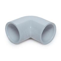 Alkūnė Nibco PVC 406-010, 90 °, 1 colis - Klijuojamas vidus, polivinilchloridas (pvc)