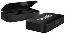 Dėžutė tabletėms VPLab For The Pills Black