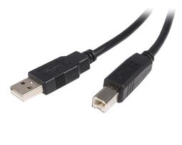 Kabelis StarTech USB2HAB3M USB male, USB B male, 3 m, juoda sp.