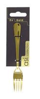 Desertinė šakutė Asi Collection, nerūdijantysis plienas, aukso sp., 2 vnt., 14 cm