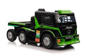 Vaikiškas elektrinis sunkvežimis Lean Toys Mercedes Mercedes, tamsiai mėlyna sp.