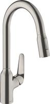 Virtuvinis maišytuvas Hansgrohe Focus M42 ComfortZone 220, nerūdijančiojo plieno sp.