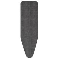 Lyginimo lentų užvalkalas Brabantia B Denim Black, 1.24 cm x 38 cm, juoda sp.