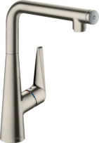 Virtuvinis maišytuvas Hansgrohe Talis Select M51 ComfortZone 300, nerūdijančiojo plieno sp.