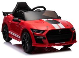 Vaikiškas elektromobilis Lean Cars Ford Mustang GT500 Shelby, raudona sp.
