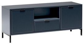 Televizoriaus spintelė Eleganzo, mėlyna sp., 40.6 cm x 135 cm x 56.1 cm