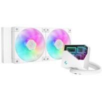 Vandens aušintuvas procesoriui Deepcool LT240 WH ARGB, 282 mm x 52 mm