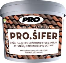 Emulsiniai dažai Pro Pro.Šifer, ruda sp., 5 l