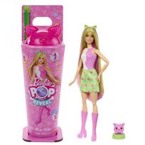 Lėlė su priedais Mattel Barbie Pop Reveal Animal Party JCN88, 29 cm, žalia sp.