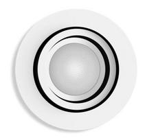 Išmanusis šviestuvas lubų Philips Hue, GU10, 2200 - 6500 °K, 1 x 4.2 W, balta sp.
