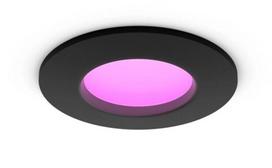 Išmanusis šviestuvas lubų Philips Hue Slim, LED, 1 x 8.3 W, juoda sp.