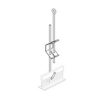 Tvirtinimo detalė Knauf KCS SoS 300-600 mm (komplektas) DONN konstrukcija