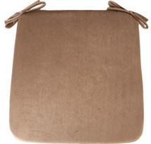 Kėdžių pagalvėlė Home4you Velvet P0005286, aukso sp./smėlio sp., 39 cm x 39 cm