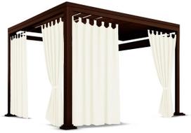 Pavėsinės užuolaidos ZMOH-06, 155 x 220 cm, ecru