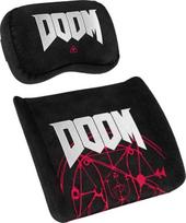 Kėdžių pagalvėlė Noblechairs Cushion set, juoda sp., 8.5 cm x 30 cm, 2 vnt.