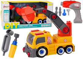 Žaislinis sunkvežimis Lean Toys Cartoon, įvairių spalvų