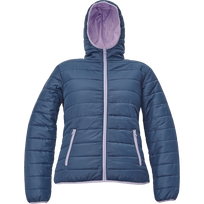 Darbinis švarkas moterims Cerva Max Neo Lady Light, šviesiai violetinė sp./tamsiai mėlyna sp., 3XL dydis