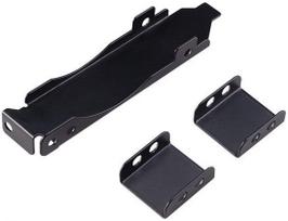 Korpuso detalė, laikiklis Akasa PCI Slot Bracket for Mounting One/Two 80 or 92mm Fans, juoda sp.