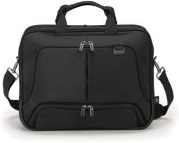 Nešiojamų kompiuterių krepšys Dicota ECO Top Traveller PRO, juoda sp., 12-14.1"