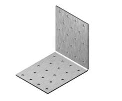 Tvirtinimo kampas Haushalt, 80 mm x 80 mm x 100 mm x 2 mm