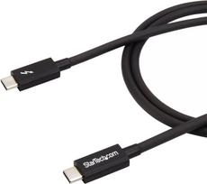 Laidas StarTech Thunderbolt 3 (20Gbps), 2 x Thunderbolt 3, juoda sp.