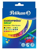 Flomasteriai Pelikan Colorella Star, vienpusiai, 24 vnt.