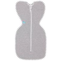 Plonas miegmaišis kūdikiui Love To Dream Swaddle Up Etap 1 Original, pilka sp., 58 cm x 32 cm