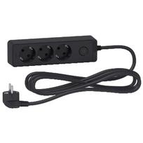 Buitinis ilgintuvas Schneider Electric, 3 x 1,5 mm², 3 m, 3 lizdų, su jungikliu