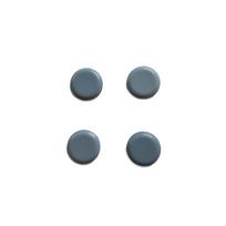 Lipnūs baldų padukai Haushalt, pilki, Ø 28 mm, 6 vnt