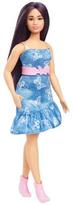 Lėlė Mattel Barbie Fashionistas HYT89, 29 cm, mėlyna sp.