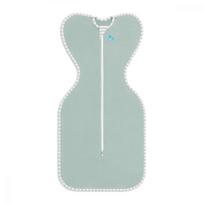 Plonas miegmaišis kūdikiui Love To Dream Swaddle UP, žalia sp., 64 cm x 32.5 cm