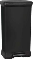 Šiukšliadėžė Curver Deco Bin, juoda sp., 50 l, 73 cm x 29 cm