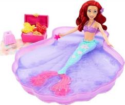Lėlė su priedais Mattel Disney Princess The Little Mermaid Ariel, 30 cm, įvairių spalvų