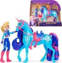 Lėlė su priedais Spin Master Unicorn Academy Isabel And River, 11.4 cm, įvairių spalvų