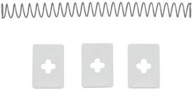 Kauliukų išėmėjo atsarginė dalis Leifheit spare parts set for Cherrymat 3.0, balta sp., 4 vnt.